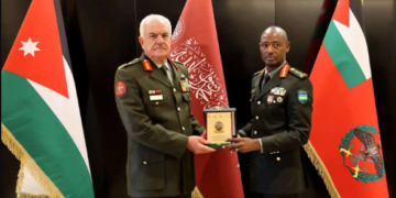 General Mubarakh Muganga yagiriye uruzinduko muri Jordan