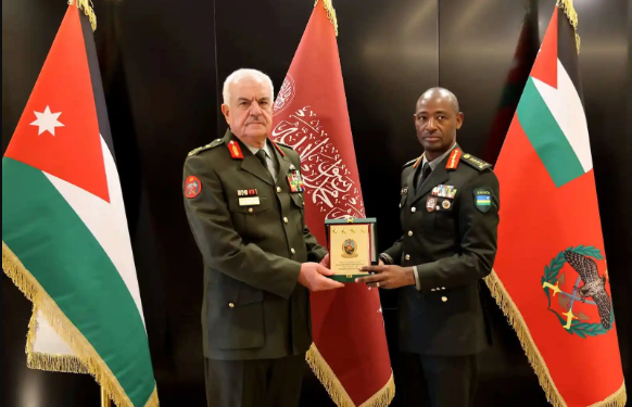 General Mubarakh Muganga yagiriye uruzinduko muri Jordan