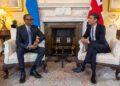 Perezida Kagame na Minisitiri w’Intebe Sunak baganiriye ku ngingo zirimo abimukira