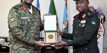 Intumwa za RDF ziri muri Uganda