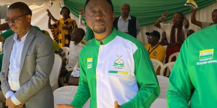 Mfite icyizere cyo kuyobora Abanyarwanda-Umukandida wa Green Party Dr Frank Habineza ubwo yatangiraga kwiyamamaza