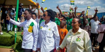 ‘Ndifuza kurandura burundu inzara mu Banyarwanda’-Dr Frank Habineza ubwo yiyamamazaga i Kamonyi