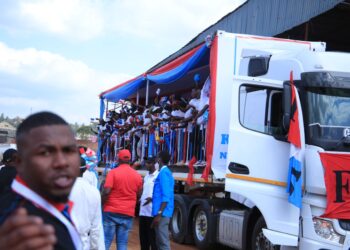 Gikondo: Sendika ‘ACPLRWA’ yatangije igikorwa cyo kwamamaza umukandida wa FPR Inkotanyi-AMAFOTO