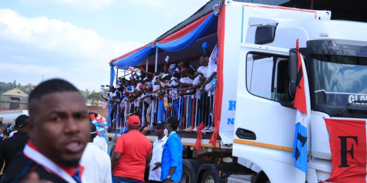 Gikondo: Sendika ‘ACPLRWA’ yatangije igikorwa cyo kwamamaza umukandida wa FPR Inkotanyi-AMAFOTO