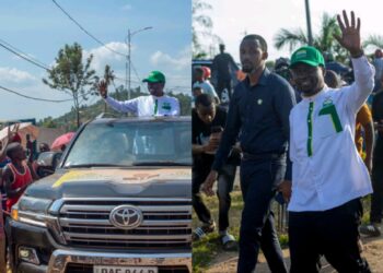 Umukandida Dr Frank Habineza yakiranywe urugwiro mu Karere ka Gisagara na Ruhango