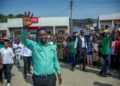 Umukandida Dr Frank Habineza akomeje kwigwizaho abarwanashyaka benshi-AMAFOTO