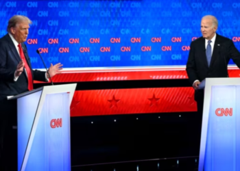 Biden na Trump Bahuriye mu Kiganiro