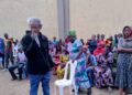 Umunyarwenya Kanyombya yifatanyije n’abo muri Jabana kwamagana icuruzwa ry’abantu