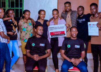 A youth founded an Anti- Mines club in Kigali