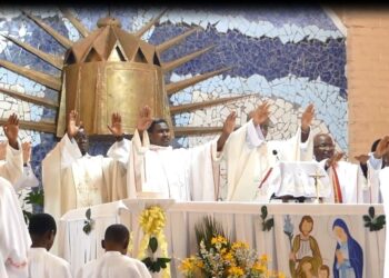 Paruwasi y’Umuryango Mutagatifu mu byishimo byo kuba imaze imyaka 111 ibayeho ikaba iya 10 yashinzwe mu Rwanda