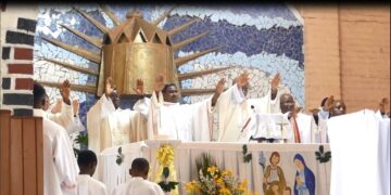 Paruwasi y’Umuryango Mutagatifu mu byishimo byo kuba imaze imyaka 111 ibayeho ikaba iya 10 yashinzwe mu Rwanda