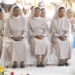 Ababikira b’Aba SMALDONES  bibarutse bagenzi babo batatu  amasezerano yabo yakirwa  na Antoine Cardinal Kambanda