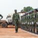 Maj Gen Nyakarundi yasuye ingabo z’u Rwanda ziri mu butumwa i Bria muri Centrafrique
