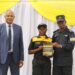 Polisi y’igihugu yahaye ubutumwa abasore n’inkumi basoje amahugurwa muri GUARDSMARK Security