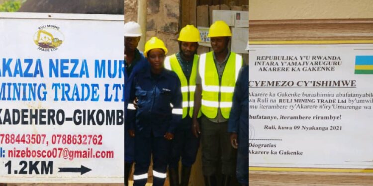 Gakenke: Ruli Mining Trade Ltd, imyaka 15  y’intangarugero mu bigendanye n’ubucukuzi   bw’amabuye y’agaciro