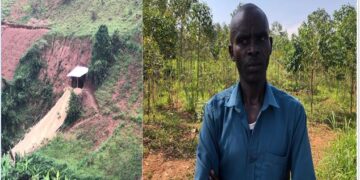 Muhanga : Uwitwa Venuste Havugimana arishyuza AFRISET Ibiva mu butaka butari ubwe