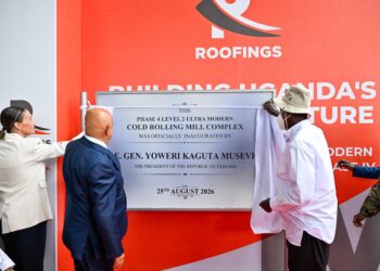 Museveni yatashye uruganda rwa miliyoni 125$ rwongereye ingufu za Uganda mu gukora ibyuma