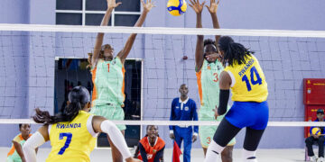 Volleyball: Min Nduhungirehe yashimiye ikipe y’igihugu y’abagore imaze gutsinda DR Congo n’U Burundi