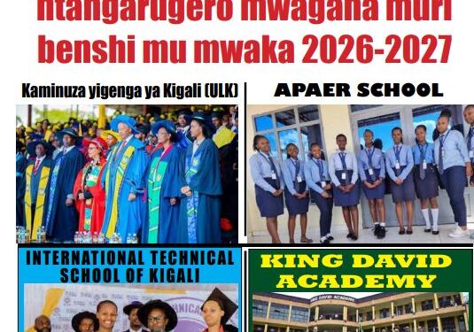 IKINYAMAKURU IGISABO NOMERO 36 CYASOHOTSE : SPECIAL ITANGIRA RY’AMASHURI 2026-2027